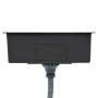 Fregadero de cocina hecho a mano acero inoxidable de vidaXL, Fregaderos - Ref: Foro24-145078, Precio: 77,54 €, Descuento: %