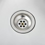 Fregadero de cocina hecho a mano acero inoxidable de vidaXL, Fregaderos - Ref: Foro24-145078, Precio: 77,54 €, Descuento: %