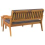 Conjunto bistro 2 pcs Aceite Natural Madera de Acacia Sólida en Sofás de exterior | Comprar online en Foru.es