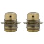 Portalámparas 2 uds bronce E27 en Accesorios para iluminación | Comprar online en Foru.es