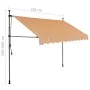 Toldo manual retráctil con LED amarillo y azul 250 cm de vidaXL, Toldos - Ref: Foro24-145851, Precio: 91,29 €, Descuento: %