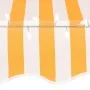 Toldo manual retráctil con LED blanco y naranja 250 cm de vidaXL, Toldos - Ref: Foro24-145858, Precio: 86,26 €, Descuento: %