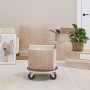 Soportes con ruedas 2 uds redondos Ø38x11,5 cm de vidaXL, Plataformas de carga y palés - Ref: Foro24-154892, Precio: 54,16 €,...
