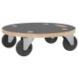 Soportes con ruedas 2 uds redondos Ø38x11,5 cm de vidaXL, Plataformas de carga y palés - Ref: Foro24-154892, Precio: 54,16 €,...