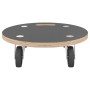 Soportes con ruedas 2 uds redondos Ø38x11,5 cm de vidaXL, Plataformas de carga y palés - Ref: Foro24-154892, Precio: 54,16 €,...