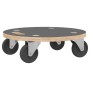 Soportes con ruedas 2 uds redondos Ø38x11,5 cm de vidaXL, Plataformas de carga y palés - Ref: Foro24-154892, Precio: 54,16 €,...