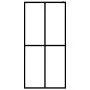 Frosted tempered glass shower screen 140x195 cm by vidaXL, Shower walls and screens - Ref: Foro24-145693, Price: 183,33 €, Di...