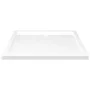 Plato de ducha rectangular blanco ABS 80x90 cm de vidaXL, Platos de ducha - Ref: Foro24-148908, Precio: 119,71 €, Descuento: %