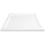 Plato de ducha rectangular blanco ABS 80x90 cm de vidaXL, Platos de ducha - Ref: Foro24-148908, Precio: 119,71 €, Descuento: %