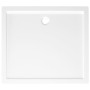 Plato de ducha rectangular blanco ABS 80x90 cm de vidaXL, Platos de ducha - Ref: Foro24-148908, Precio: 120,93 €, Descuento: %