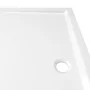 Plato de ducha rectangular blanco ABS 80x90 cm de vidaXL, Platos de ducha - Ref: Foro24-148908, Precio: 119,71 €, Descuento: %