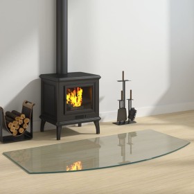Placa de vidrio para chimenea 120x60 cm de vidaXL, Cristal - Ref: Foro24-324156, Precio: 62,09 €, Descuento: %
