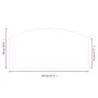 Placa de vidrio para chimenea 120x60 cm de vidaXL, Cristal - Ref: Foro24-324156, Precio: 61,19 €, Descuento: %