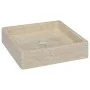 Cremefarbenes Marmorwaschbecken 40x40x10 cm von vidaXL, Sinkt - Ref: Foro24-149168, Preis: 150,44 €, Rabatt: %