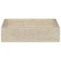 Cremefarbenes Marmorwaschbecken 40x40x10 cm von vidaXL, Sinkt - Ref: Foro24-149168, Preis: 150,44 €, Rabatt: %