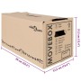 Caja de Mudanza 20 pcs Natural 59 x 31,5 x 31,5 cm Cartón en Organización y almacenamiento | Comprar online en Foru.es