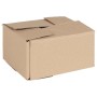 Caja Plegable 50 pcs Natural 20 x 15 x 10 cm Cartón en Organización y almacenamiento | Comprar online en Foru.es