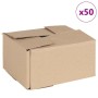 Caja Plegable 50 pcs Natural 20 x 15 x 10 cm Cartón en Organización y almacenamiento | Comprar online en Foru.es