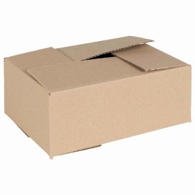 Caja Plegable 50 pcs Natural 25 x 17,5 x 10 cm Cartón en Organización y almacenamiento | Comprar online en Foru.es