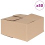 Caja Plegable 50 pcs Natural 30 x 30 x 15 cm Cartón en Organización y almacenamiento | Comprar online en Foru.es
