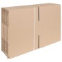 Caja Plegable 50 pcs Natural 30 x 30 x 15 cm Cartón en Organización y almacenamiento | Comprar online en Foru.es