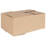 Caja Plegable 50 pcs Natural 35 x 24 x 15 cm Cartón en Organización y almacenamiento | Comprar online en Foru.es