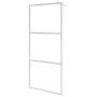 Barrierefreie Duschwand aus satiniertem ESG-Glas 115 x 195 cm von vidaXL, Duschwände und Duschwände - Ref: Foro24-146648, Pre...