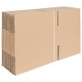 Caja Plegable 50 pcs Natural 35 x 24 x 15 cm Cartón en Organización y almacenamiento | Comprar online en Foru.es