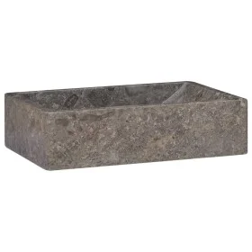 Graues Marmorwaschbecken mit Glanz 45x30x12 cm von vidaXL, Sinkt - Ref: Foro24-149156, Preis: 124,11 €, Rabatt: %