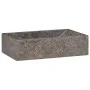 Gray marble sink with gloss 45x30x12 cm by vidaXL, Sinks - Ref: Foro24-149156, Price: 124,11 €, Discount: %