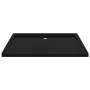 Plato de ducha rectangular negro ABS 80x110 cm de vidaXL, Platos de ducha - Ref: Foro24-148918, Precio: 123,75 €, Descuento: %