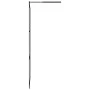 Begehbare Duschwand ESG transparentes Glas schwarz 115x195cm von vidaXL, Duschwände und Duschwände - Ref: Foro24-149151, Prei...