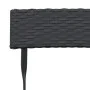 Juego bistró plegable 3 piezas ratán sintético negro de vidaXL, Conjuntos de jardín - Ref: Foro24-319989, Precio: 131,93 €, D...