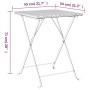 Juego bistró plegable 3 piezas ratán sintético negro de vidaXL, Conjuntos de jardín - Ref: Foro24-319989, Precio: 134,30 €, D...
