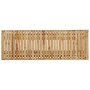 Banco Marrón 110 x 38 x 45 cm Bambú en Bancos | Comprar online en Foru.es