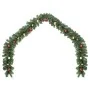 Guirnalda de Navidad decorada con bolas y luces LED 10 m de vidaXL, Luces de Navidad - Ref: Foro24-246407, Precio: 60,48 €, D...