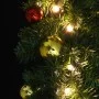 Guirnalda de Navidad decorada con bolas y luces LED 10 m de vidaXL, Luces de Navidad - Ref: Foro24-246407, Precio: 60,48 €, D...
