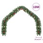 Guirnalda de Navidad decorada con bolas y luces LED 10 m de vidaXL, Luces de Navidad - Ref: Foro24-246407, Precio: 61,01 €, D...