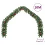 Guirnalda de Navidad decorada con bolas y luces LED 10 m de vidaXL, Luces de Navidad - Ref: Foro24-246407, Precio: 60,48 €, D...