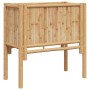 Cama elevada Marrón 70 x 35 x 70 cm Bambú en Macetas y jardineras | Comprar online en Foru.es