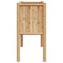Cama elevada Marrón 90 x 35 x 70 cm Bambú en Macetas y jardineras | Comprar online en Foru.es