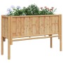 Cama elevada Marrón 110 x 35 x 70 cm Bambú en Macetas y jardineras | Comprar online en Foru.es