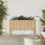 Cama elevada Marrón 110 x 35 x 70 cm Bambú en Macetas y jardineras | Comprar online en Foru.es