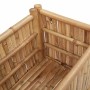 Cama elevada Marrón 110 x 35 x 70 cm Bambú en Macetas y jardineras | Comprar online en Foru.es