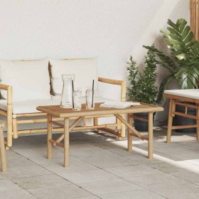 Mesa de Café Marrón 90 x 50 x 43 cm Bambú en Mesas de centro | Comprar online en Foru.es