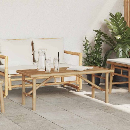 Mesa de Café Marrón 110 x 50 x 43 cm Bambú en Mesas de centro | Comprar online en Foru.es