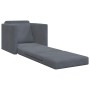Sofá cama Gris oscuro 74 x 77 x 81 cm Terciopelo en Sofás | Comprar online en Foru.es