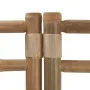 Biombo plegable de 6 paneles bambú y lona 240 cm de vidaXL, Divisores de ambientes - Ref: Foro24-350630, Precio: 133,49 €, De...
