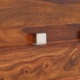 Perchero de madera maciza de sheesham 118x40 cm de vidaXL, Percheros para sombreros y abrigos - Ref: Foro24-246351, Precio: 7...