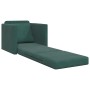Sofá cama Verde oscuro 74 x 77 x 81 cm Terciopelo en Sofás | Comprar online en Foru.es